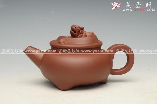 紫砂壶图片：螭龙 - 美壶网