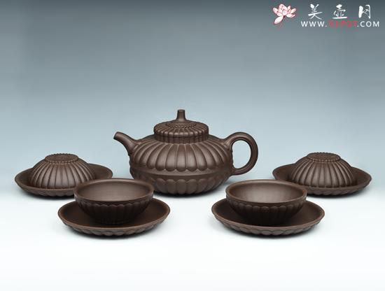 紫砂壶图片：合菊壶 - 美壶网