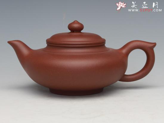 紫砂壶图片：笑罂壶（程艳 制） - 美壶网