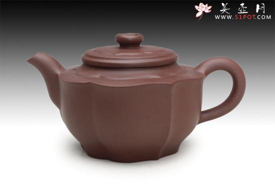 紫砂壶图片：菱花 - 美壶网