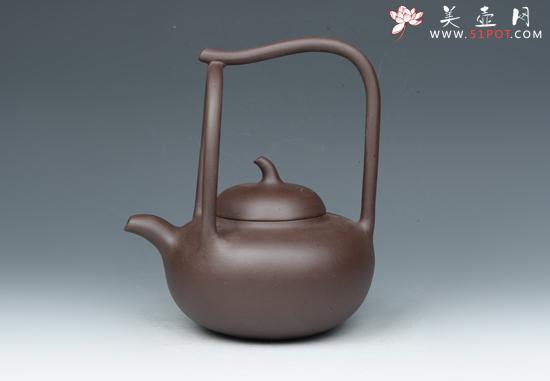 紫砂壶图片：提梁壶 - 美壶网