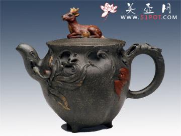 紫砂壶图片:福禄寿 - 美壶网