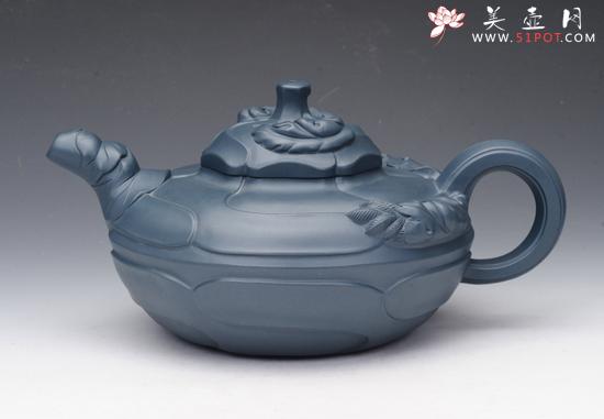 紫砂壶图片：大风卷葵 - 美壶网