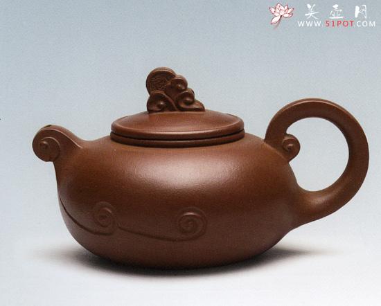 紫砂壶图片：载宝壶 - 美壶网