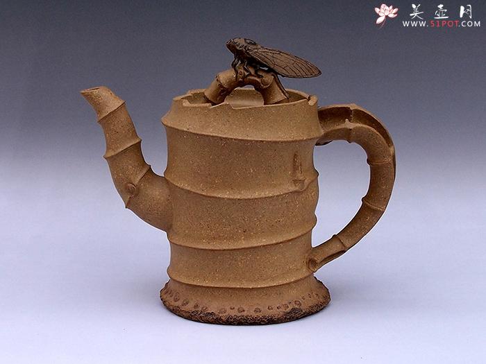 紫砂壶图片：虚竹 - 美壶网