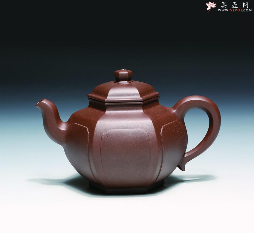 紫砂壶图片：紫玉奎方 - 美壶网