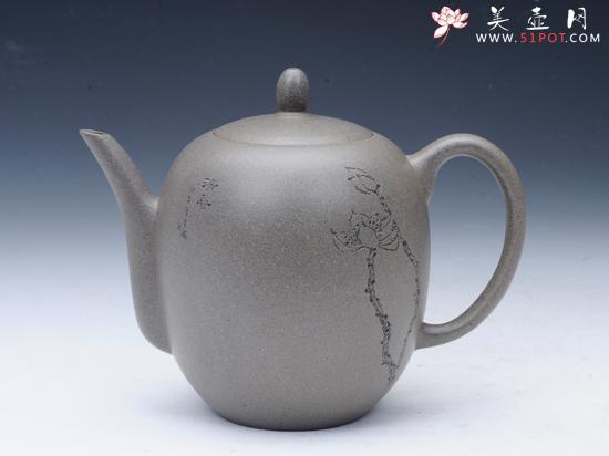 紫砂壶图片：美人肩 360CC - 美壶网