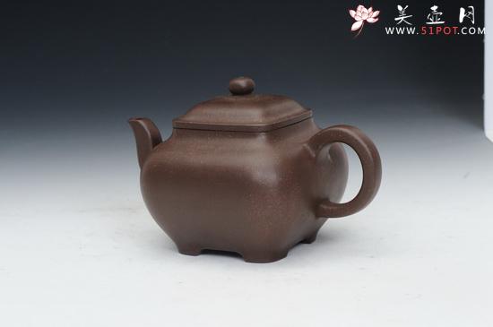 紫砂壶图片：金玉四方 (2) - 美壶网