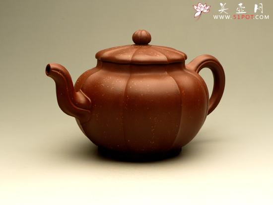 紫砂壶图片：菱花启韵 （201... - 美壶网