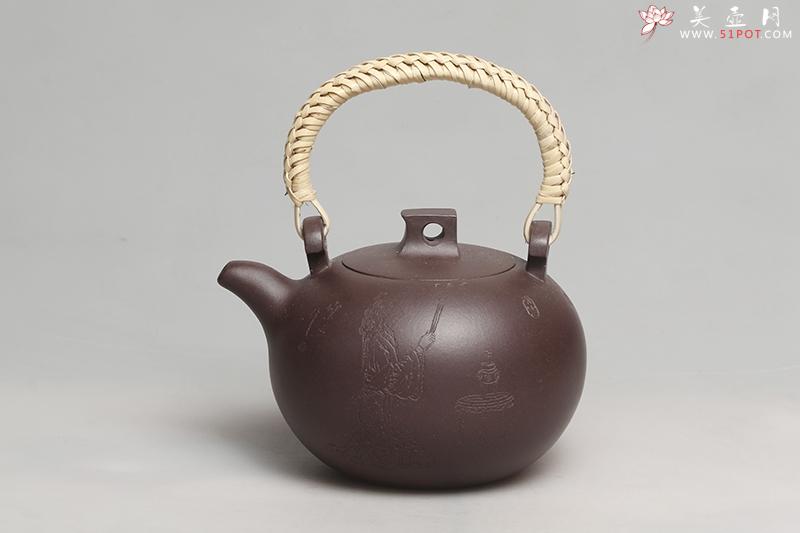 紫砂壶图片:和升提梁 - 美壶网