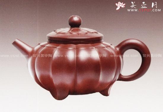 紫砂壶图片：菱花 - 美壶网