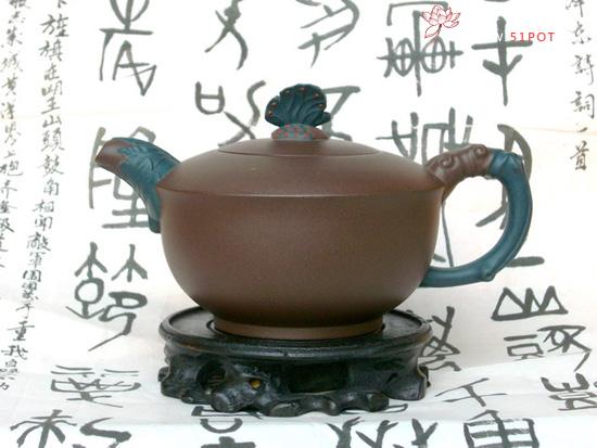 紫砂壶图片：彩蝶 - 美壶网