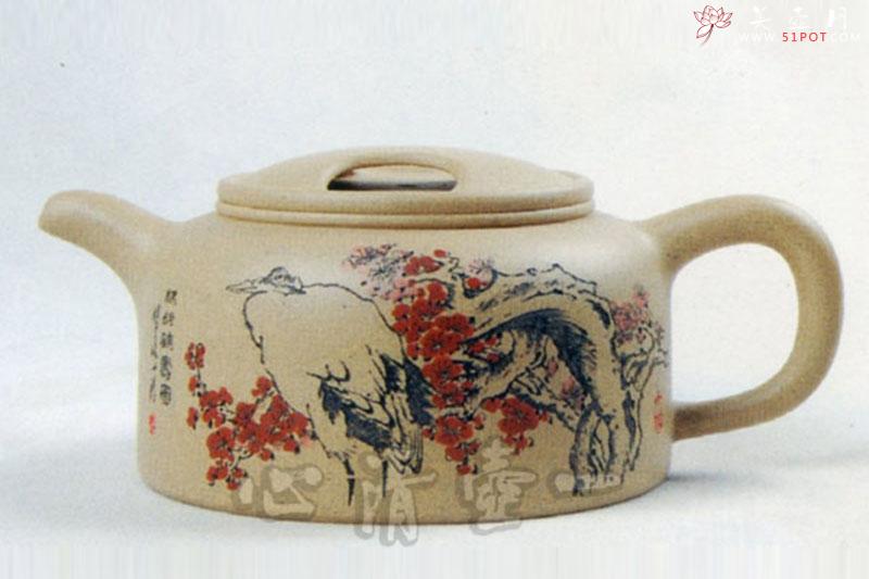 紫砂壶图片：牛盖莲子 - 美壶网