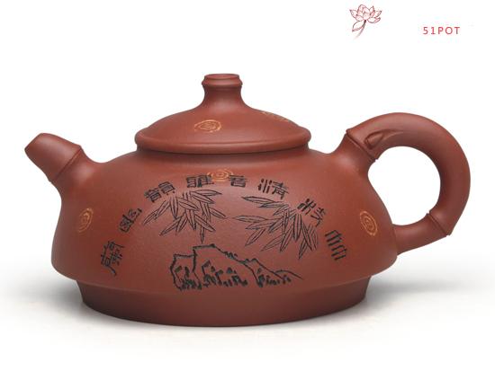 紫砂壶图片：富贵竹 - 美壶网
