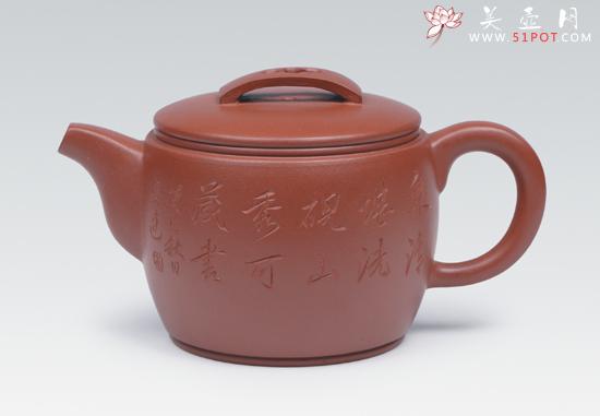 紫砂壶图片：汉瓦 - 美壶网