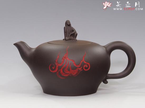 紫砂壶图片：盘古开天地 - 美壶网