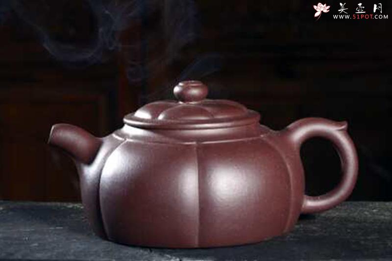 紫砂壶图片：菊莲壶 - 美壶网
