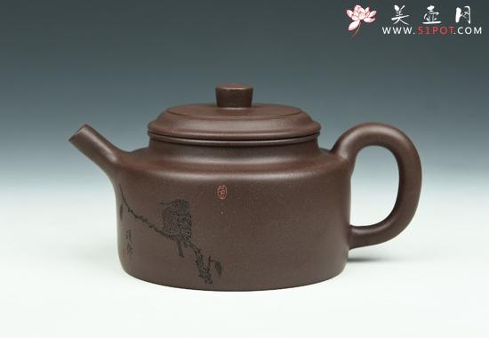紫砂壶图片:德钟 - 美壶网