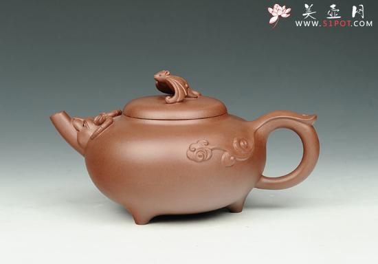 紫砂壶图片：吉祥福运 - 美壶网