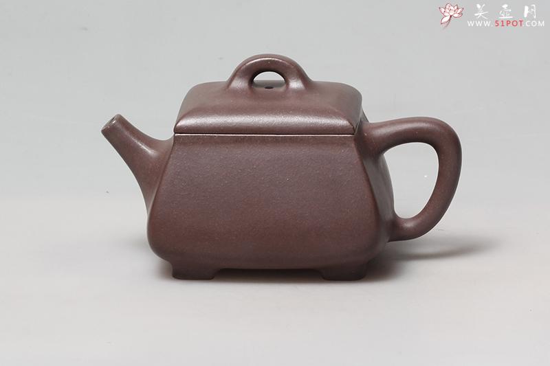 紫砂壶图片：四方石瓢 - 美壶网