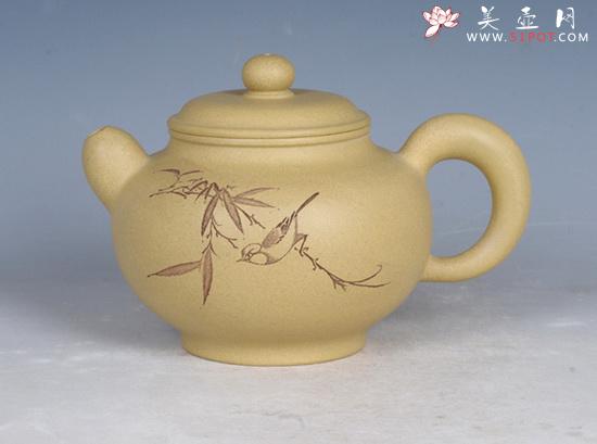 紫砂壶图片：掇只 - 美壶网