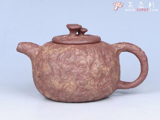 紫砂壶图片：灵芝供春 作者：范乃军 - 美壶网