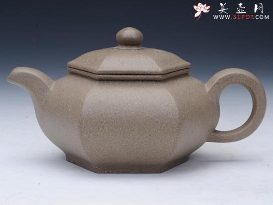 紫砂壶图片：六方宫灯 - 美壶网