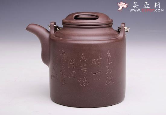 紫砂壶图片：洋桶 - 美壶网