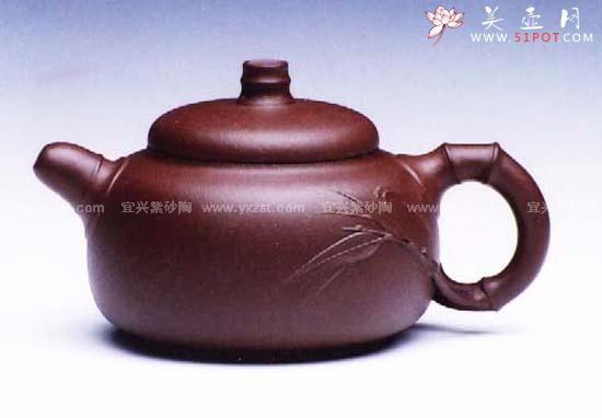 紫砂壶图片：权竹壶 - 美壶网