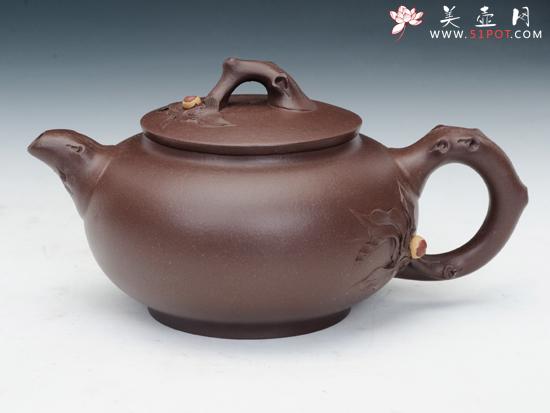 紫砂壶图片：寿桃 - 美壶网