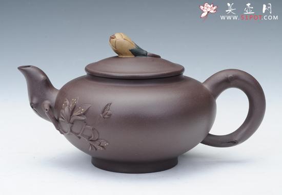 紫砂壶图片：玉兰 - 美壶网