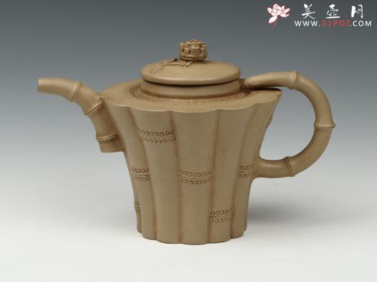 紫砂壶图片：竹雅 - 美壶网