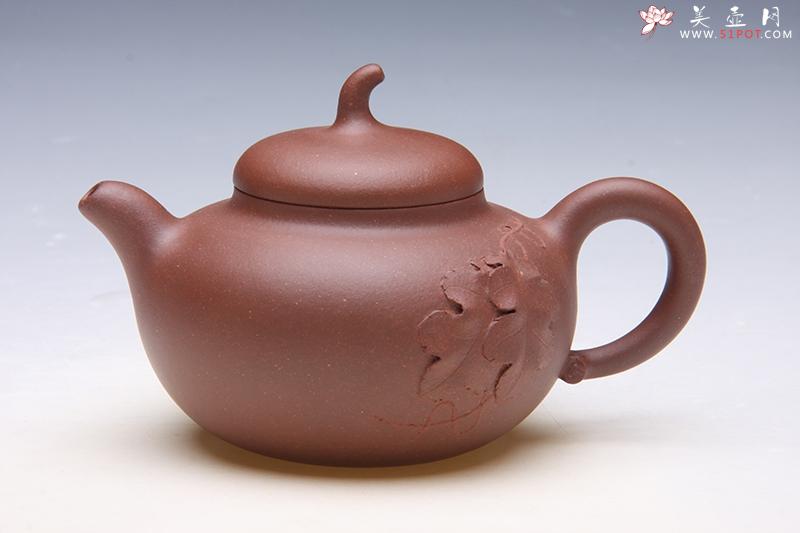 紫砂壶图片：瓜叶壶 - 美壶网