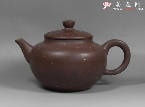 紫砂壶图片：紫玉金砂 - 美壶网