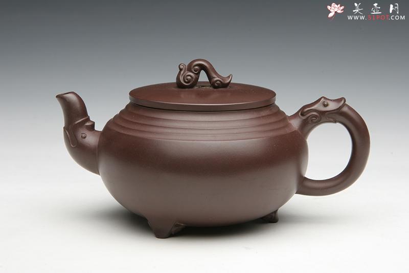 紫砂壶图片：双龙如意 - 美壶网