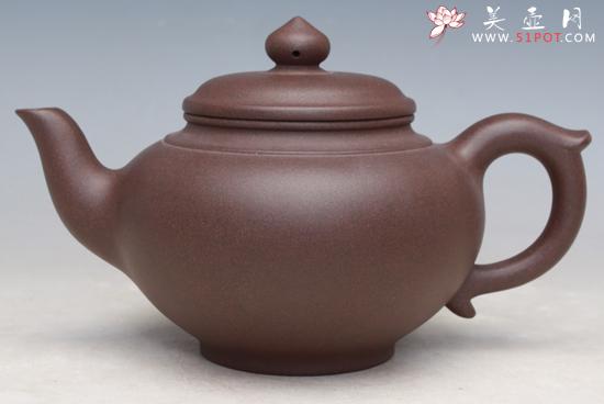 紫砂壶图片：笑樱壶 - 美壶网