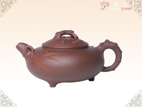 紫砂壶图片：松竹梅 - 美壶网