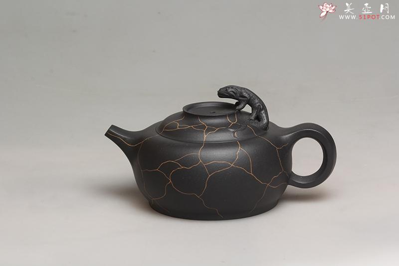紫砂壶图片：壁虎壶 - 美壶网