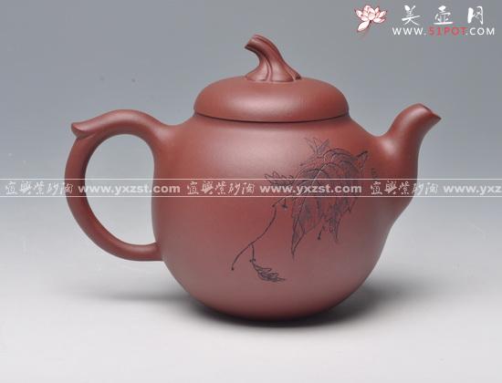 紫砂壶图片：三脚乳鼎 - 美壶网