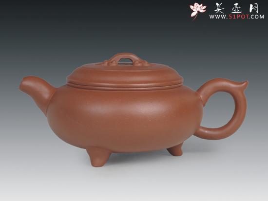 紫砂壶图片：三脚如意 - 美壶网