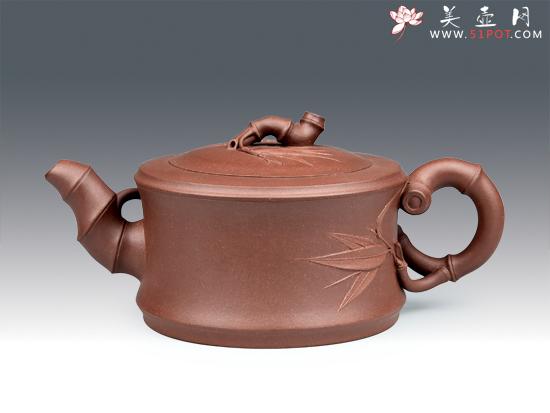 紫砂壶图片：一品竹段 - 美壶网