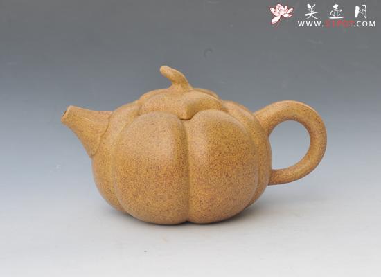 紫砂壶图片：南瓜壶 - 美壶网