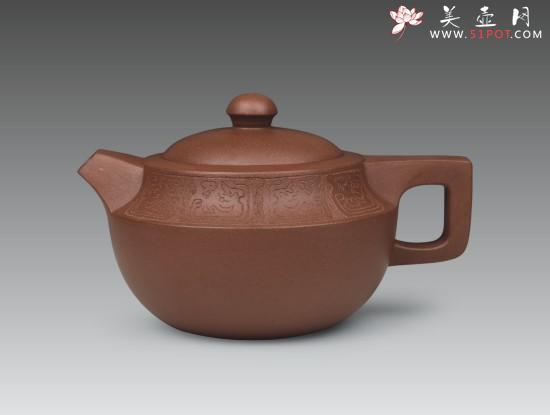 紫砂壶图片：唐风汉韵壶 - 美壶网