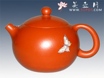 紫砂壶图片：朱泥大西施 - 美壶网