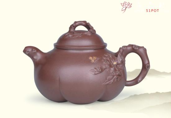 紫砂壶图片:国色天香 - 美壶网