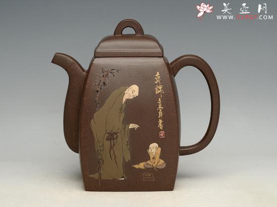 紫砂壶图片：汉方 - 美壶网