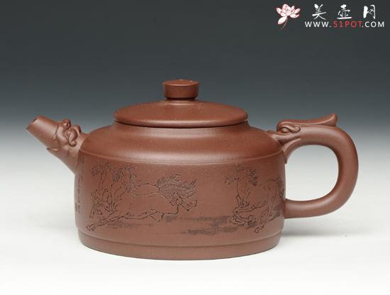 紫砂壶图片：龙韵含香 - 美壶网