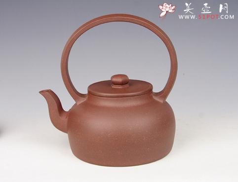 紫砂壶图片：大彬提梁 - 美壶网