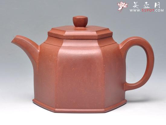 紫砂壶图片：乐钟 清水泥 450cc - 美壶网