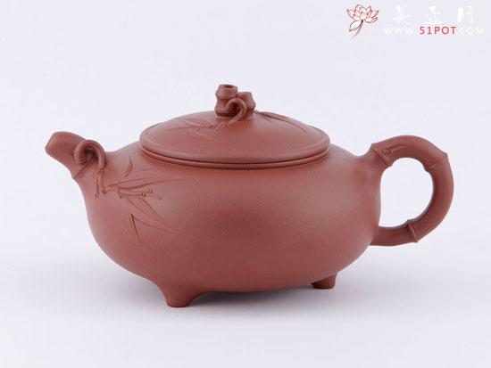 紫砂壶图片：竹韵壶 - 美壶网